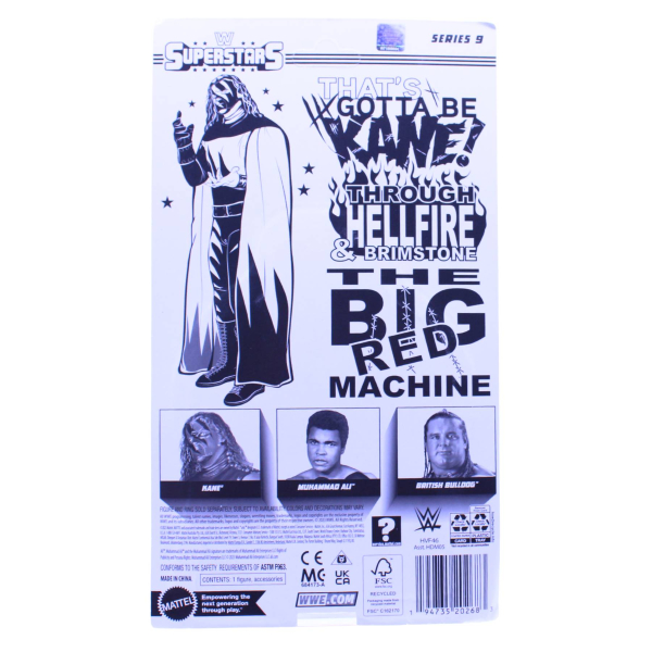 WWE Superstars Kane Retro Figur Mattel 2024 OVP | Hoppla-Stuff